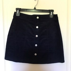 Blue Denim Skirt